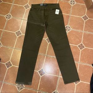 DISCOLORED Lucky Brand 221 Original Straight Jeans